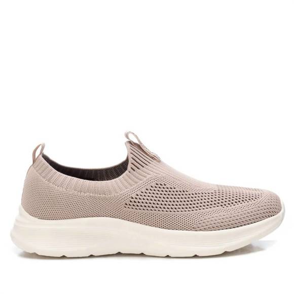 NEW XTI women's technical fabric sneakers in beige - Picture 1 of 1